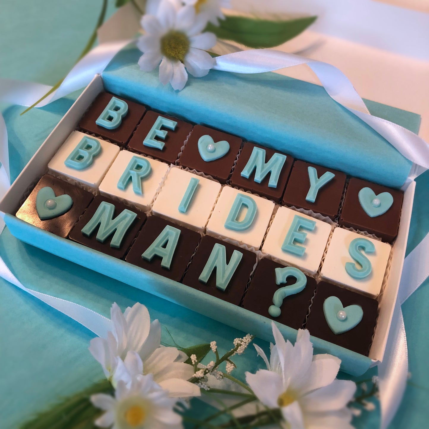 Will You Be My BridesMan Chocolate Proposal Gift- Bridesman Proposal Chocolates