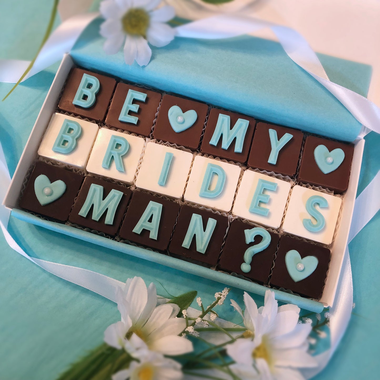 Will You Be My BridesMan Chocolate Proposal Gift- Bridesman Proposal Chocolates