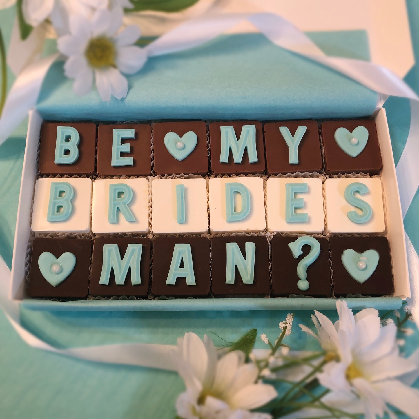 Will You Be My BridesMan Chocolate Proposal Gift- Bridesman Proposal Chocolates