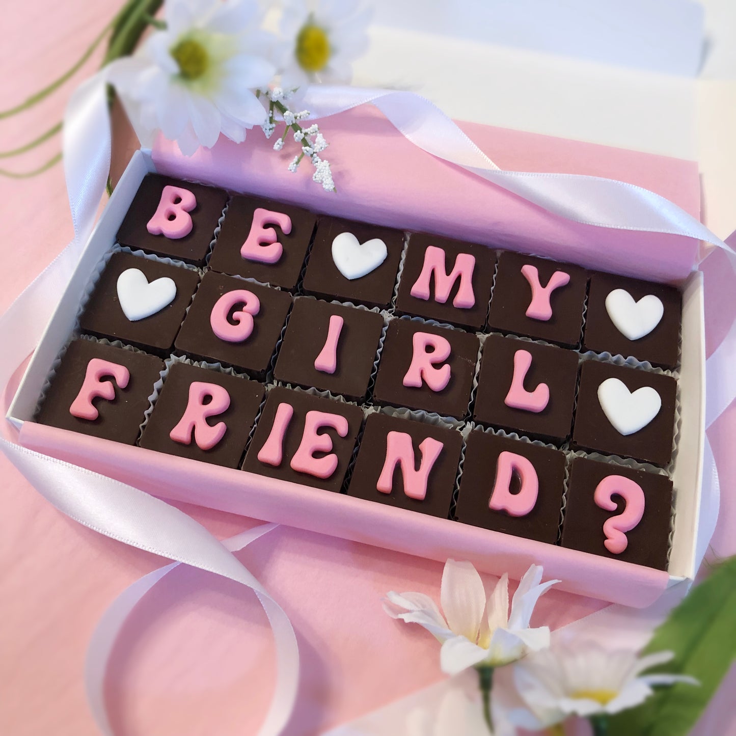 Will You Be My Girlfriend Chocolate Proposal - Chocolate Girlfriend Proposal