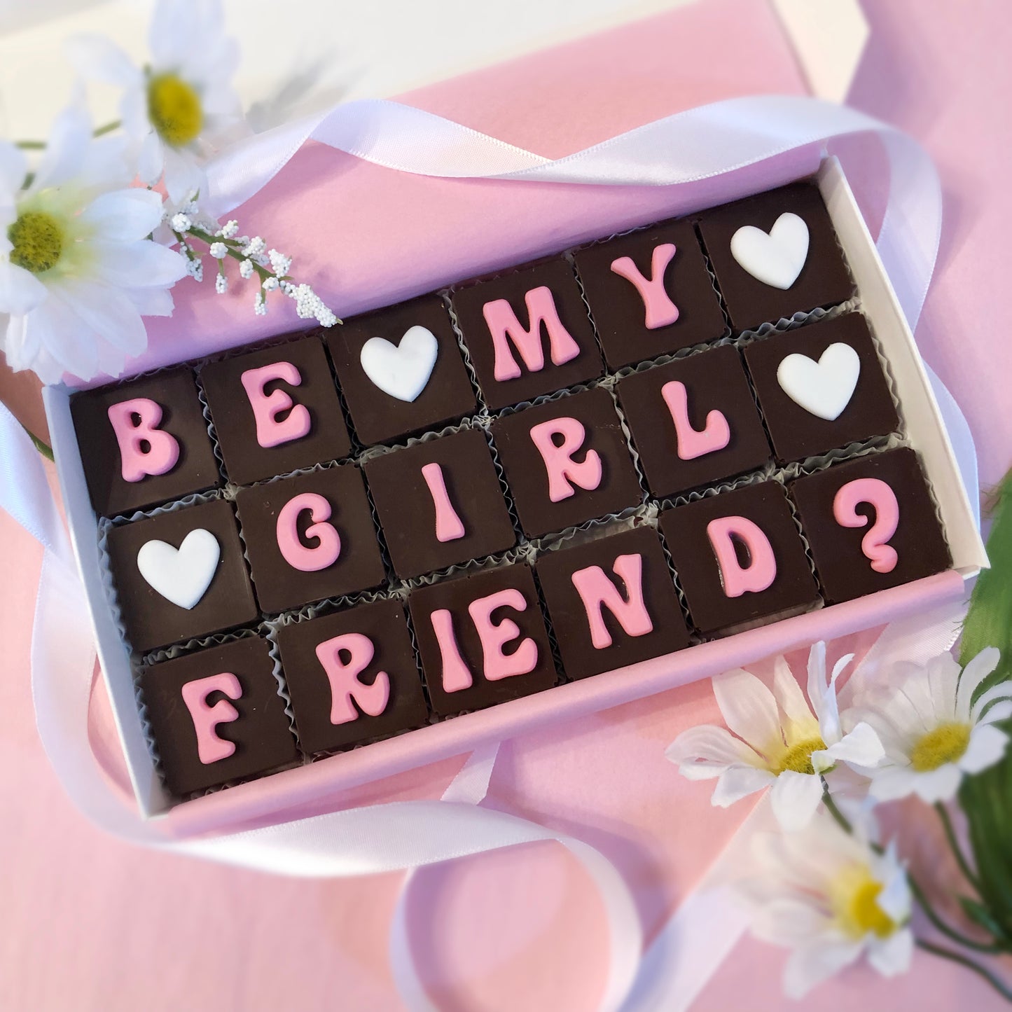 Will You Be My Girlfriend Chocolate Proposal - Chocolate Girlfriend Proposal