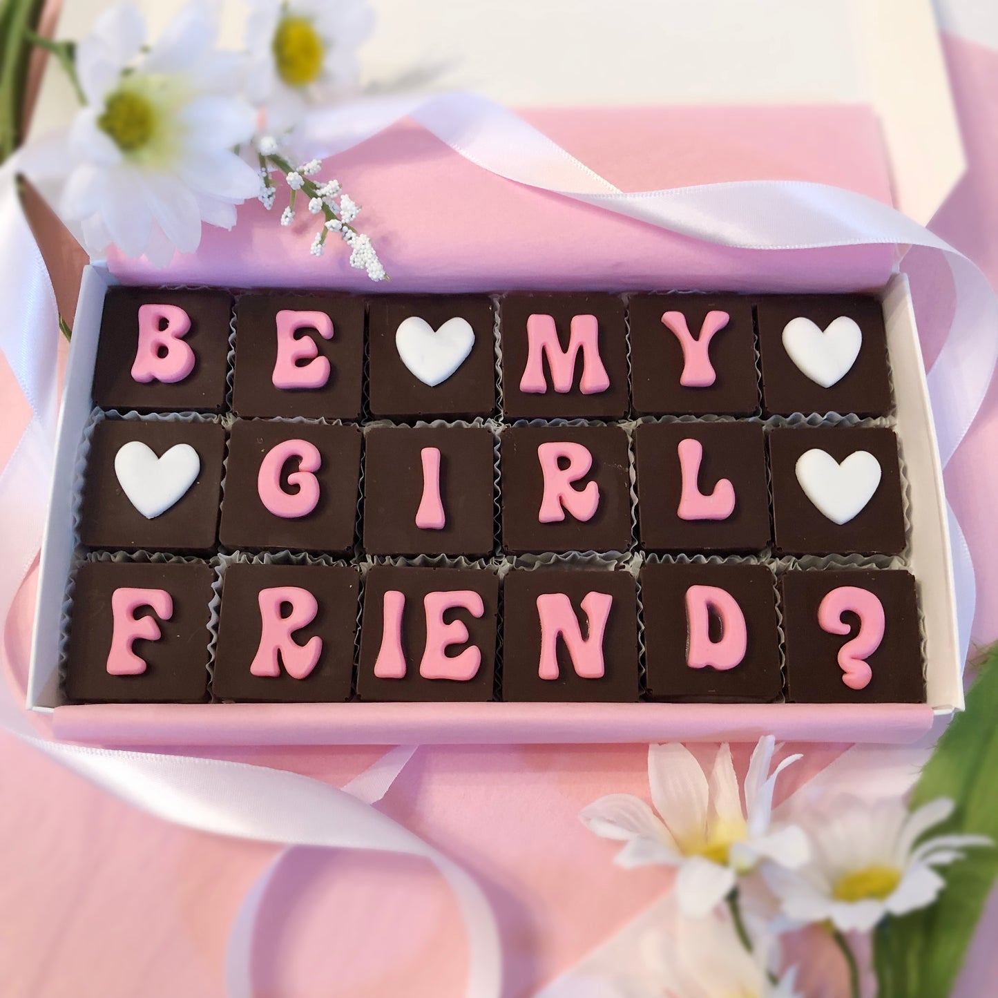 Will You Be My Girlfriend Chocolate Proposal - Chocolate Girlfriend Proposal