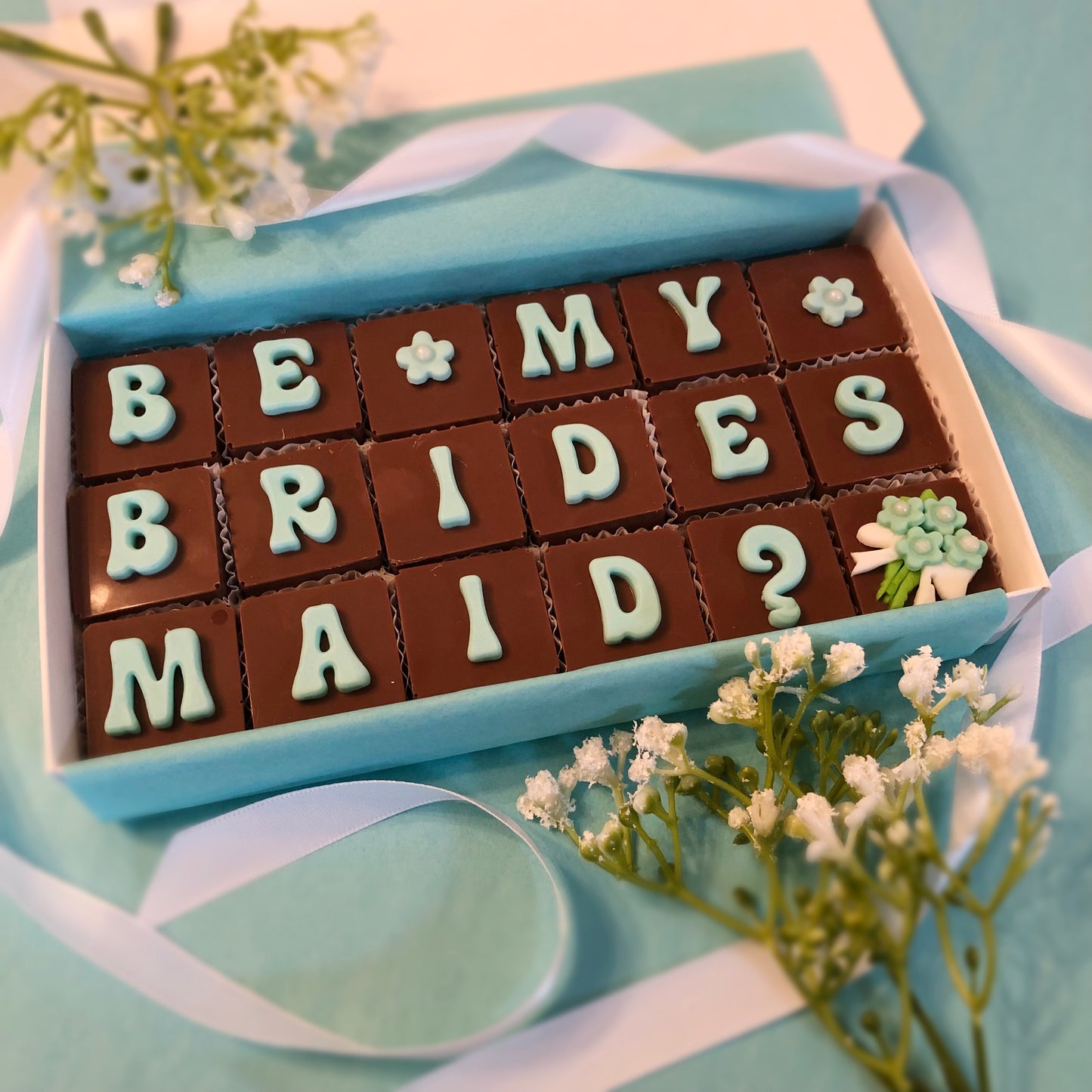 Custom Bridesmaid Proposal Chocolates - Will You Be My Bridesmaid Gift