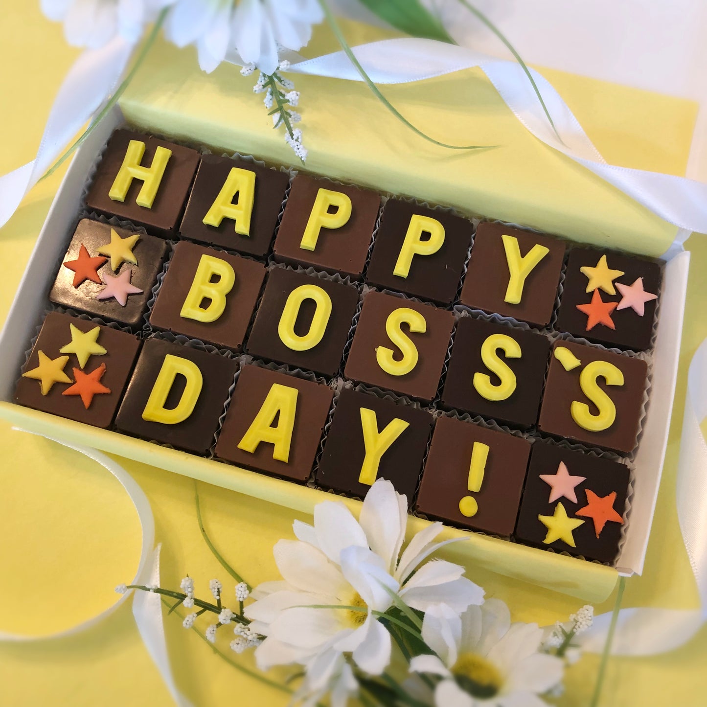 Happy Boss's Day Chocolates - Unique Chocolate Gift for Boss