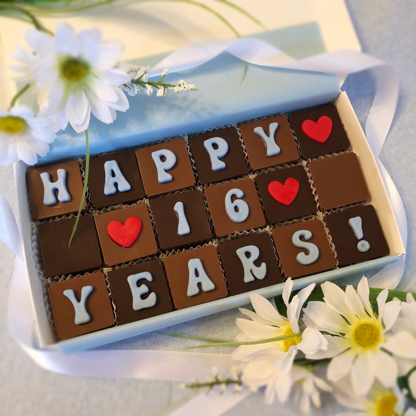 Custom Anniversary Chocolates - Personalized Anniversary Gift