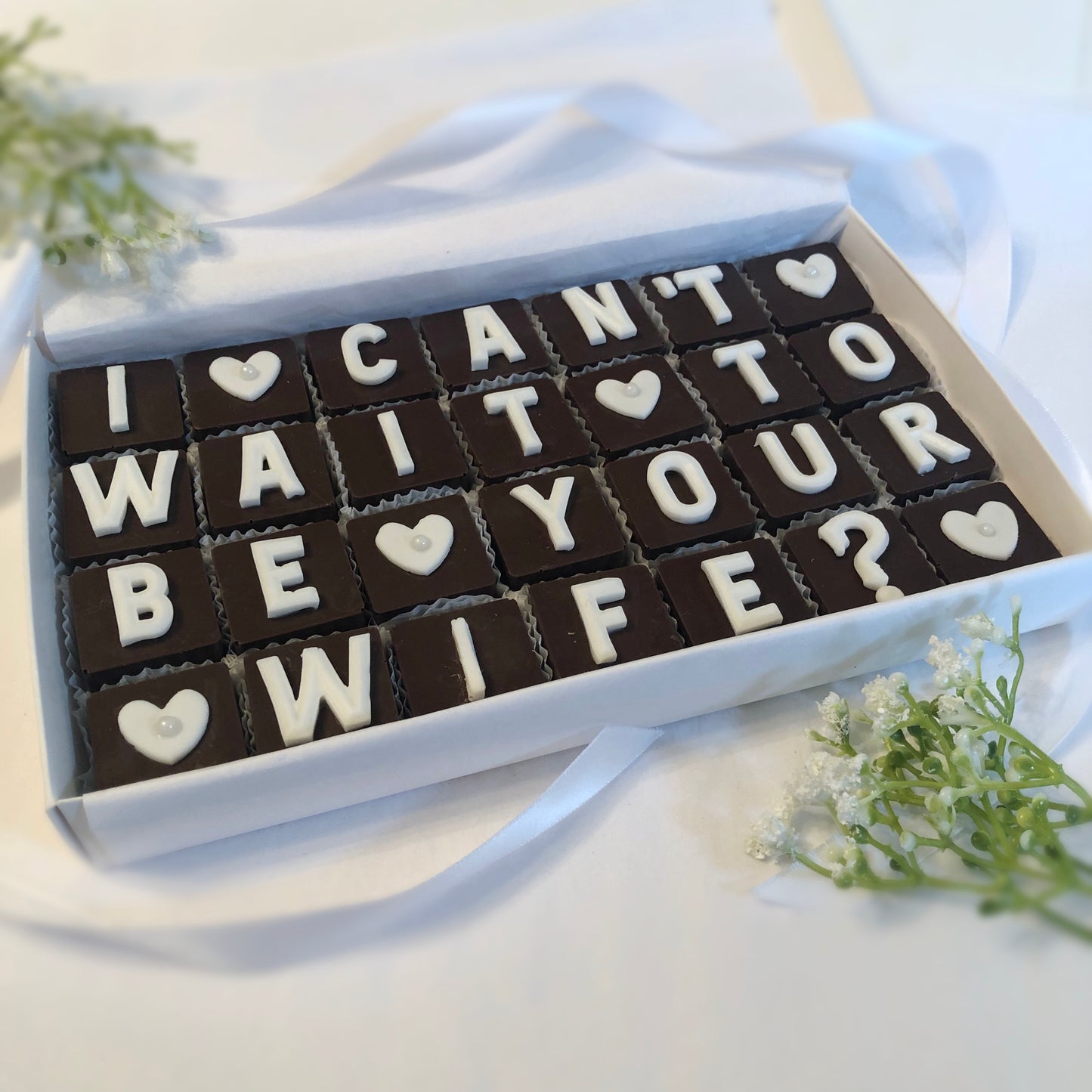 I Can't Wait To Be Your Wife Chocolates - Brides Gift To Groom