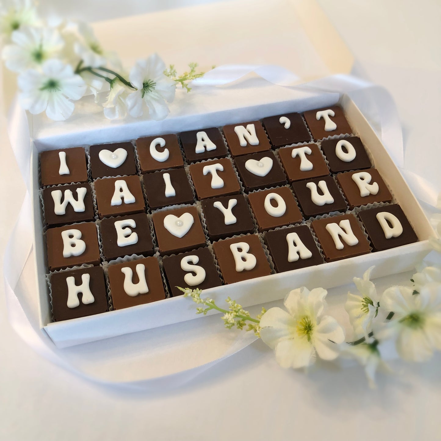 I Can't Wait To Be Your Husband Chocolates - Grooms Gift to Bride
