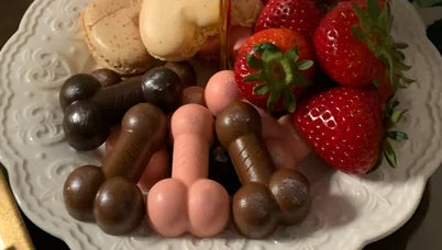 Bachelorette Party Chocolate Favors - Naughty Party Chocolates