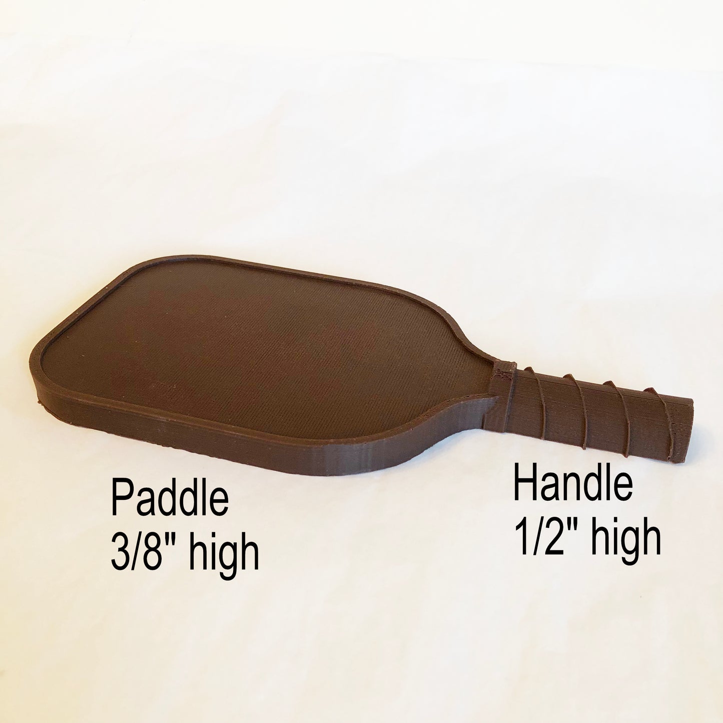 Personalized Chocolate Pickleball Paddle Birthday Gift