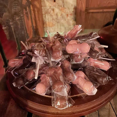 Bachelorette Party Chocolate Penis Pop Favors
