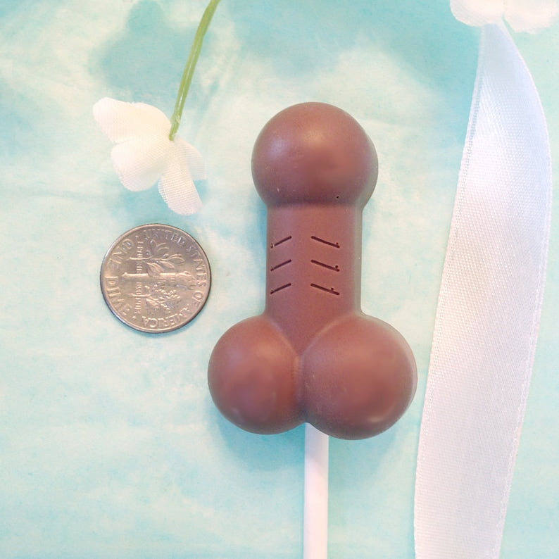 Chocolate Penis Shaped Lollipops - Penis on a Stick Chocolates