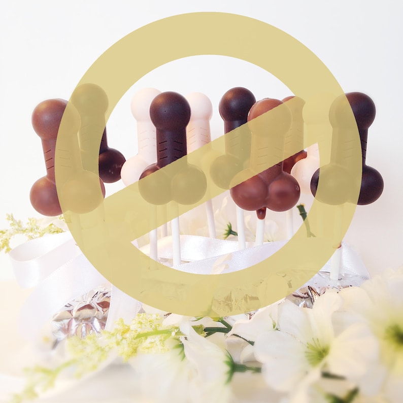 Chocolate Penis Shaped Lollipops - Penis on a Stick Chocolates
