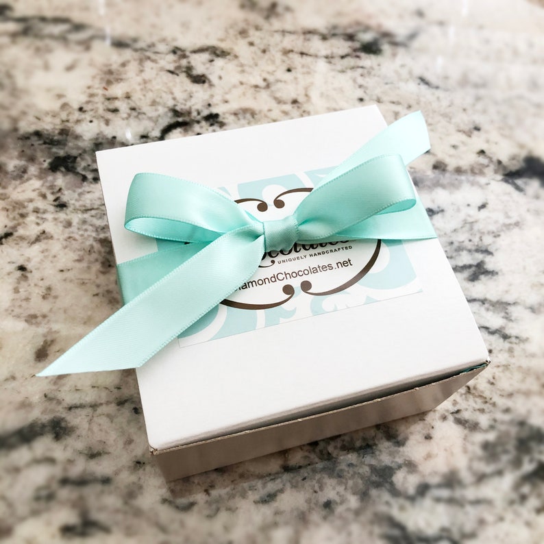 Diamond Shaped Chocolates - Diamond Chocolate Anniversary Gift