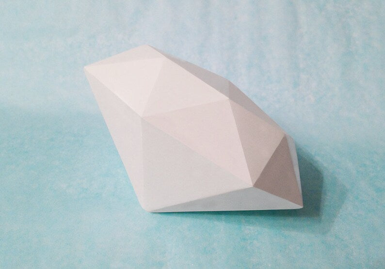 Giant Solid Chocolate Diamond - Large Diamond Shaped Anniversary Gift