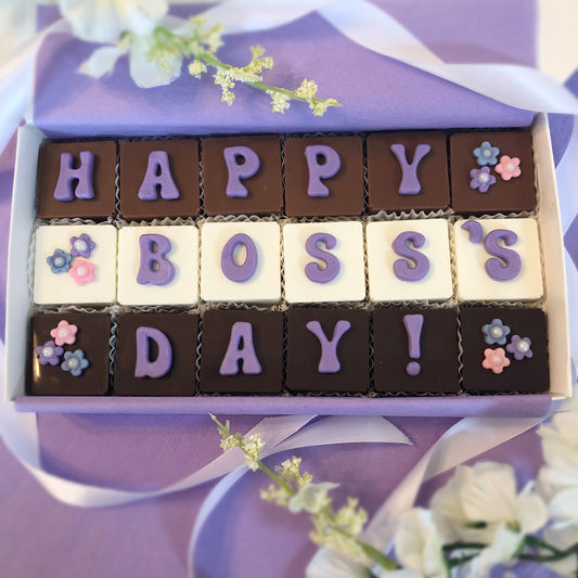 Happy Boss's Day Chocolate Gift - Chocolate Gift for Boss