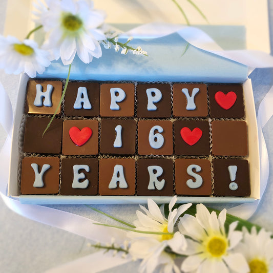 Custom Anniversary Chocolates - Personalized Anniversary Gift