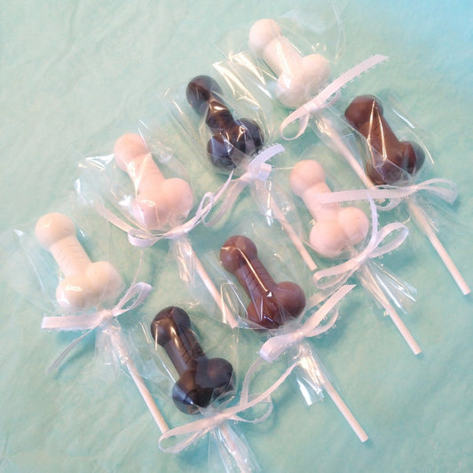 Bachelorette Party Chocolate Penis Pops
