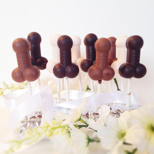 Chocolate Penis Shaped Lollipops - Penis on a Stick Chocolates