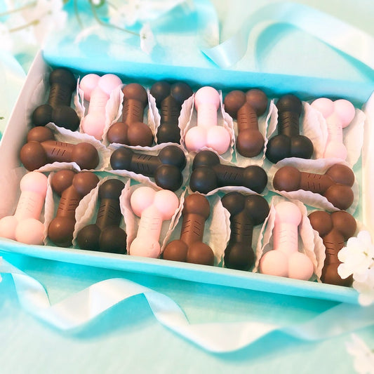 20 Chocolate Bachelorette Party Favors -  Naughty Hen Party Favors